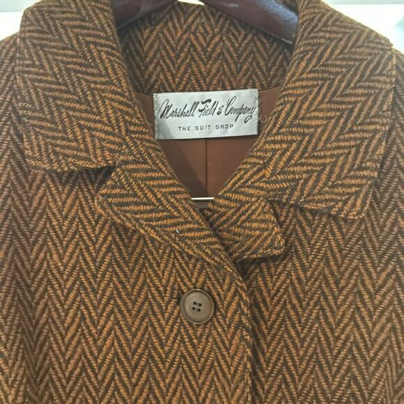 VINTAGE Marshall Fields & Company The Suit Shop Womens Suit Skirt and blazer - Picture 2 of 16